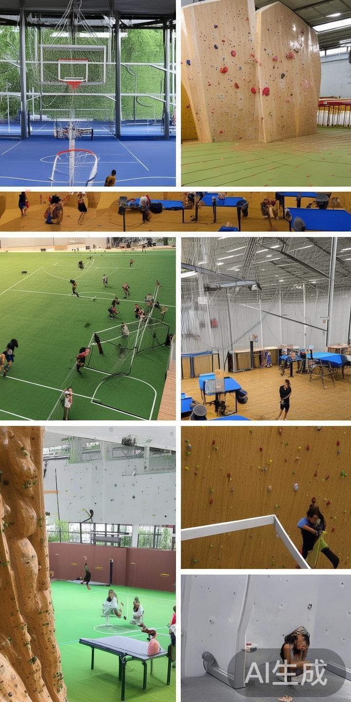 一、丰富多样的运动项目
提供包括篮球、足球、羽毛